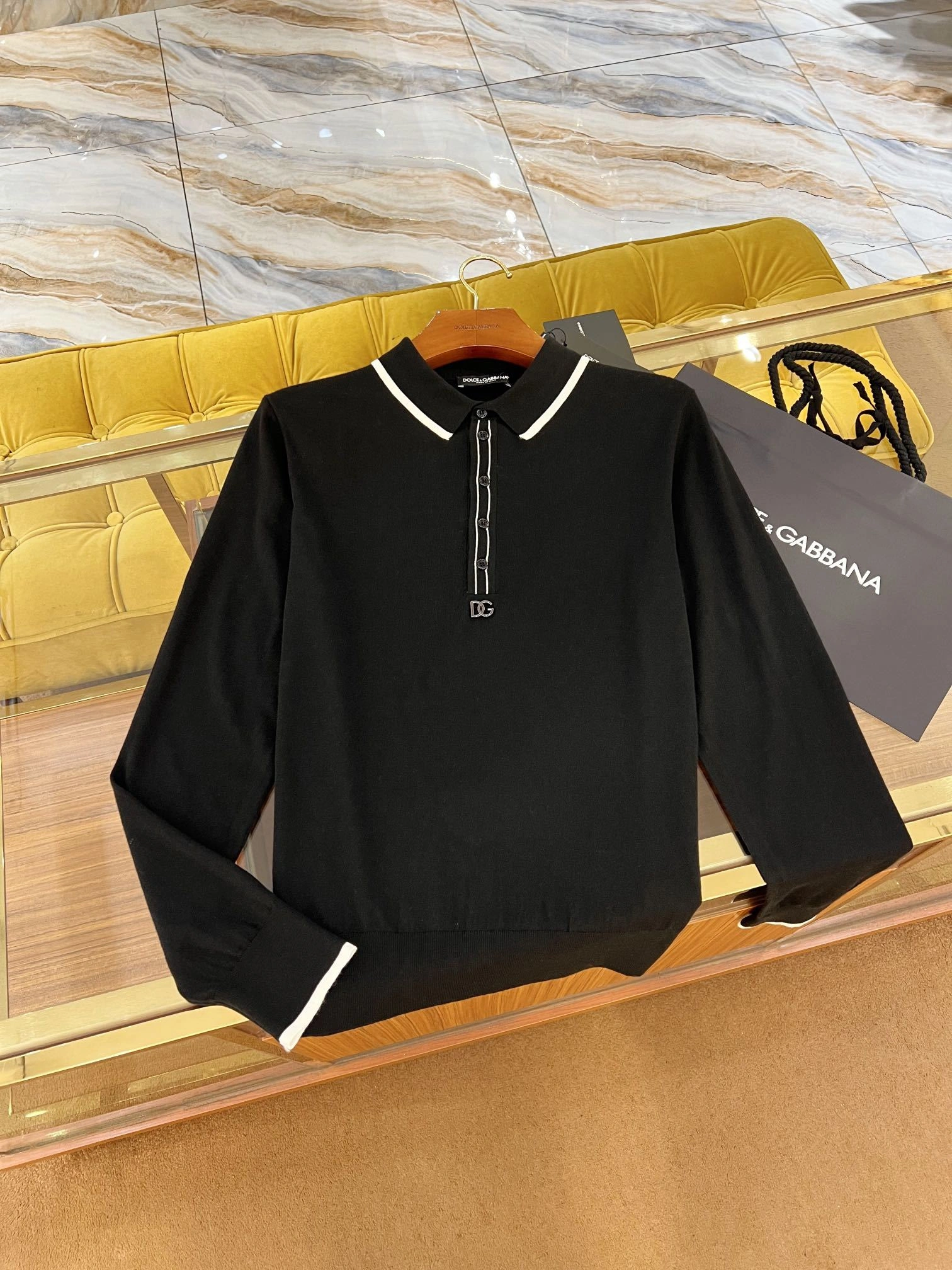 wg.luxury- 4o835& wool Polo 2colour item:D-F409J1913-2